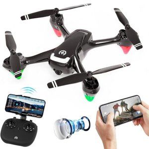 NEW UNTEI EC100 DRONE W/ 2K CAMERA, GRAVITY CONTROL, ALTITUDE HOLD HD